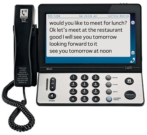 CapTel Captioned Telephone | Now you can read captions of everything ...