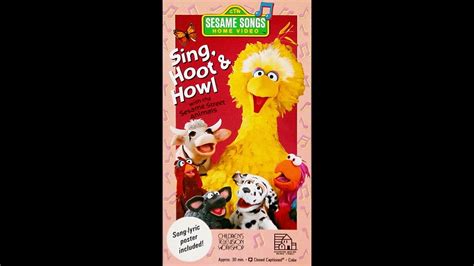 Opening And Closing To Sesame Songs:Sing,Hoot,And Howl 1991 VHS - YouTube