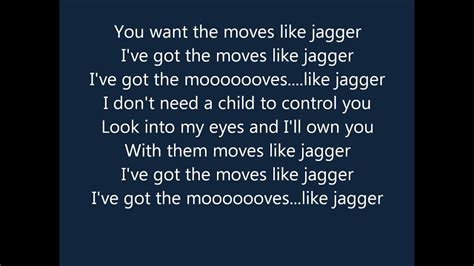 Moves Like Jagger (lyrics) - Maroon 5 - YouTube