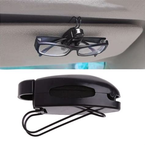 Universal Car Auto Sun Visor Clip Holder For Reading Glasses Sunglasses ...