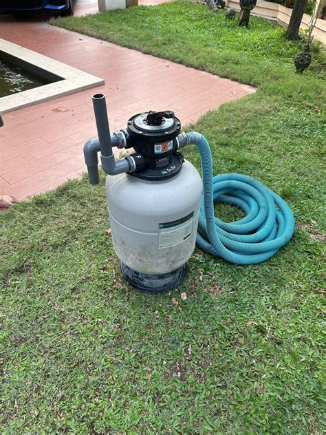 Hayward vari-flo xl valve with pro series high rate sand filter for ...