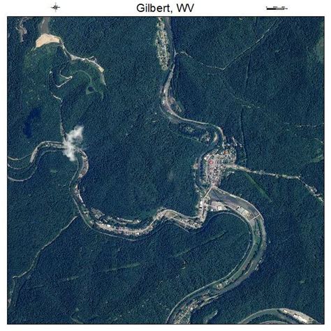 Aerial Photography Map of Gilbert, WV West Virginia