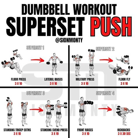 ⭐ FITNESS I NUTRITION I DIET ⭐ on Instagram: “SUPERSET PUSH WORKOUT ...