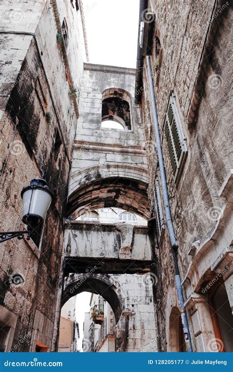 Split`s Old Town, SPLIT, CROATIA Editorial Photography - Image of split ...