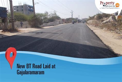 New BT Road at Gajularamaram, Hyderabad