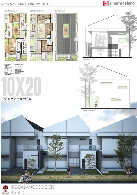 Sinar Mas Land Young Architect Competition 2014 | Entry by Thaza Georly at Coroflot.com