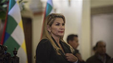 Bolivian court issues arrest warrant for Jeanine Anez