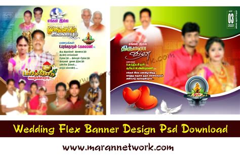 Wedding Flex Banner Design Psd Free Download Vol 32 M - vrogue.co
