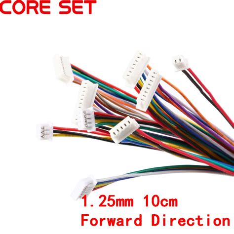 5Pcs Cable Connector XH 1.25 JST Double Electronic Wire Connectors 2/3 ...