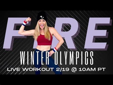 35 Minute BodyFit by Amy Winter Olympic Workout - YouTube | Winter olympics, Olympics, Workout