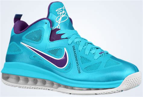 Nike LeBron 9 Low - Turquoise Blue - Court Purple - SneakerNews.com