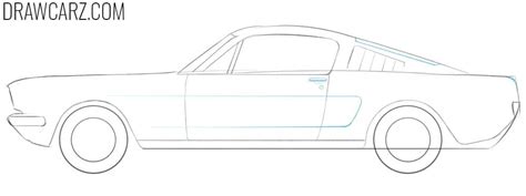 How to Draw an Old Car