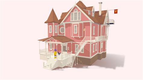 Coraline_house - 3D model by m.alchimowicz [b819b58] - Sketchfab