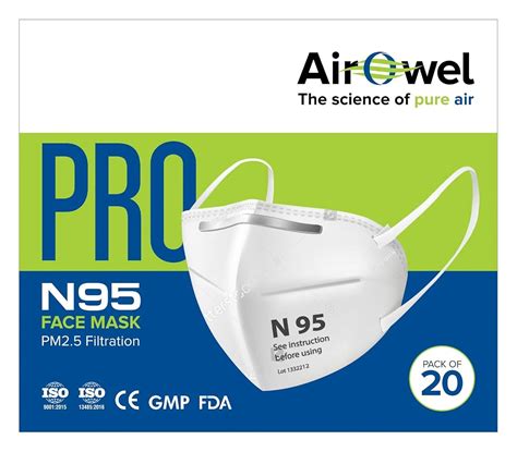 AirOwel N95 Mask (Black) : Amazon.in: Industrial & Scientific