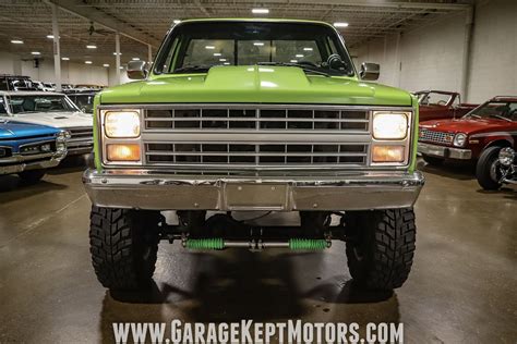 Lifted 1986 Chevy K10 Stands Minty Tall, Doesn't Want to Hide the ...