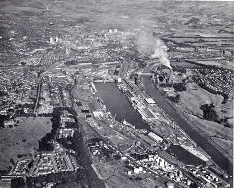 Preston Dock 1966 Aerial image - a photo on Flickriver