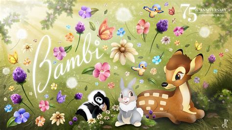 ‘Bambi’ Wallpaper | Disney Parks Blog