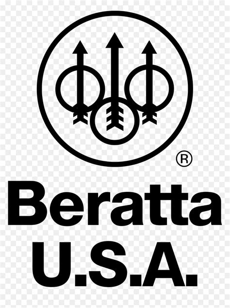 Beretta Usa Logo Black And Ahite - Beretta Logo, HD Png Download - vhv