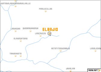 El Bajío (Mexico) map - nona.net