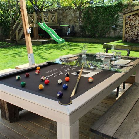 Outdoor Pool Table Cover with Skirt