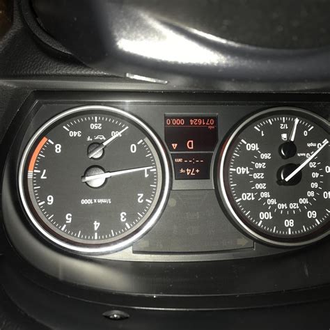 Odometer and clock reset automatically when starting engine ...