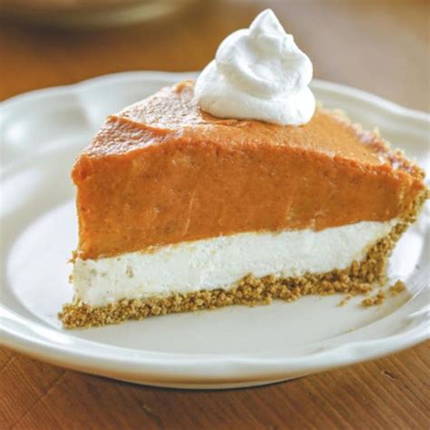 Double Layer Pumpkin Pie | Recipe | Pumpkin pie recipes, Double layer pumpkin pie, No bake ...