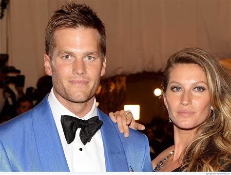 Tom Brady with his wife Gisele Bundchen | Super WAGS - Hottest Wives ...