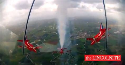 Stunning shots of Red Arrows training in Greece