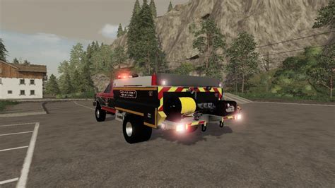 Car Ford American fire truck v5.0 - FS 25 modding - LS25 Mod download!