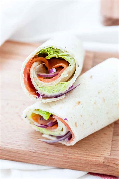 The Best Salmon Wrap in the World {easy recipe} - The Tortilla Channel