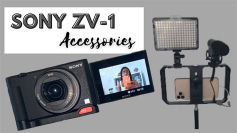 Sony ZV1 Accessories//AMAZON items - YouTube