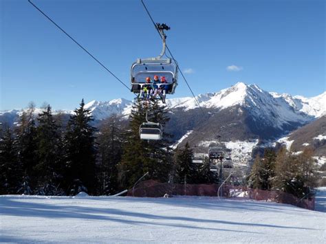 Ski lifts Ponte di Legno/Tonale/Presena Glacier/Temù (Pontedilegno ...