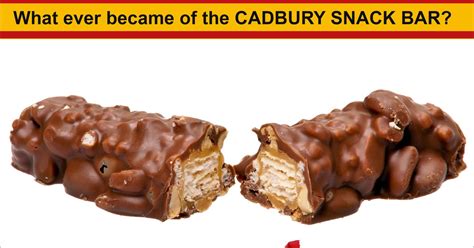 Never Was An Arrow: What ever became of the CADBURY SNACK BAR