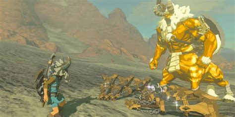 Breath of the Wild Player Fights Two Gold Lynels At Once