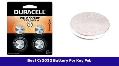 Best Cr2032 Battery For Key Fob - With Buying Guides - The Sweet Picks