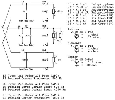 Subwoofer Crossover Circuit Diagram Pdf