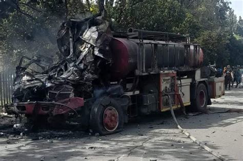 WATCH | At least 9 killed, 40 injured in fuel tanker explosion near ...