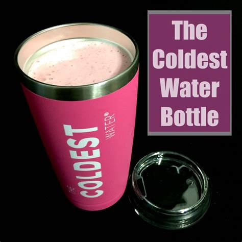 The Coldest Water Bottle #thecoldestwater ⋆ The Stuff of Success