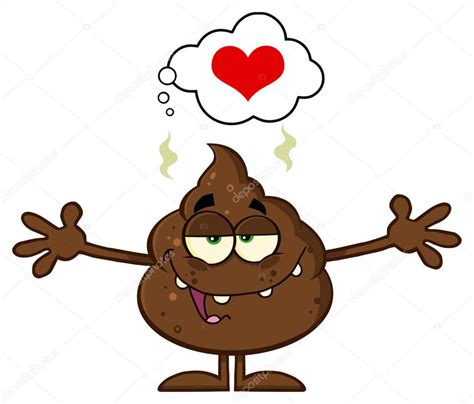 Photos: funny poop | Happy Funny Poop Cartoon Character — Stock Vector ...