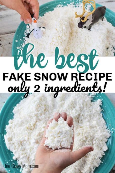 How to Make Fake Snow {just 2 ingredients} | Fake snow, Snow recipe ...