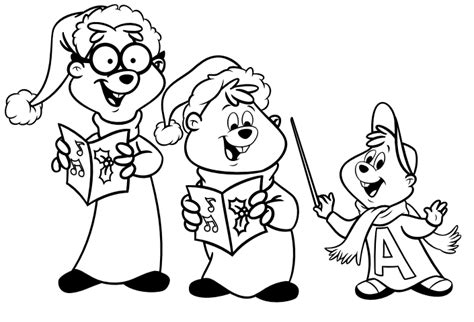 Alvin And The Chipmunks Drawing at GetDrawings | Free download