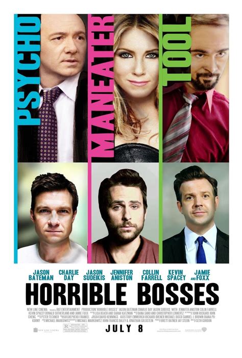 HORRIBLE BOSSES 2011 ORIGINAL STUDIO RELEASE MOVIE POSTER 27X40 - 2000-Now