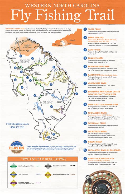 Nc Trout Fishing Map : North Carolina's Trout Trifecta - Page 4 of 4 ...