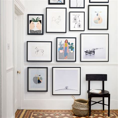 Photo Wall Ideas With Frames