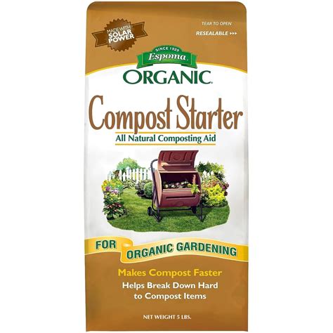 Espoma Organic Garden Soil Accelerator, Compost Starter for Fast, Healthy Composting, 4lb Bag ...