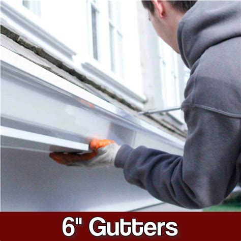 Commercial 6-inch Gutter Installation, MI - Straight Shot Gutters