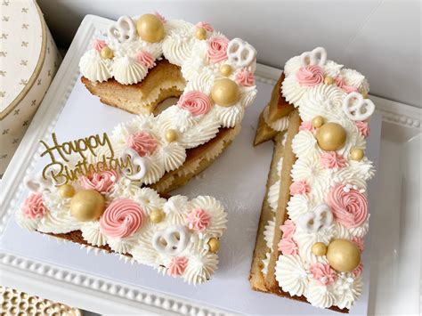 Number Cake – Sweetened Memories Bakery