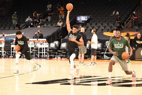 In Photos: Bucks Prepare For NBA Finals Game 2 Photo Gallery | NBA.com