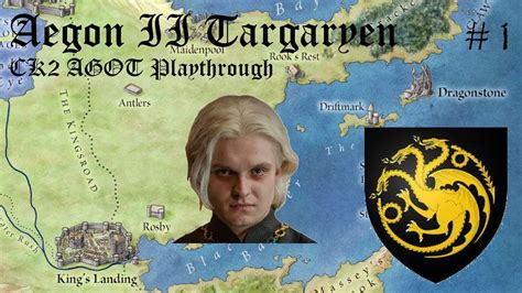 Aegon II Targaryen #1 | House of the Dragon CK2: AGoT - YouTube