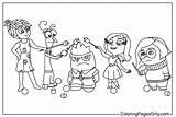 Inside Out 2 Color Page  Free Printable Coloring Pages sketch template